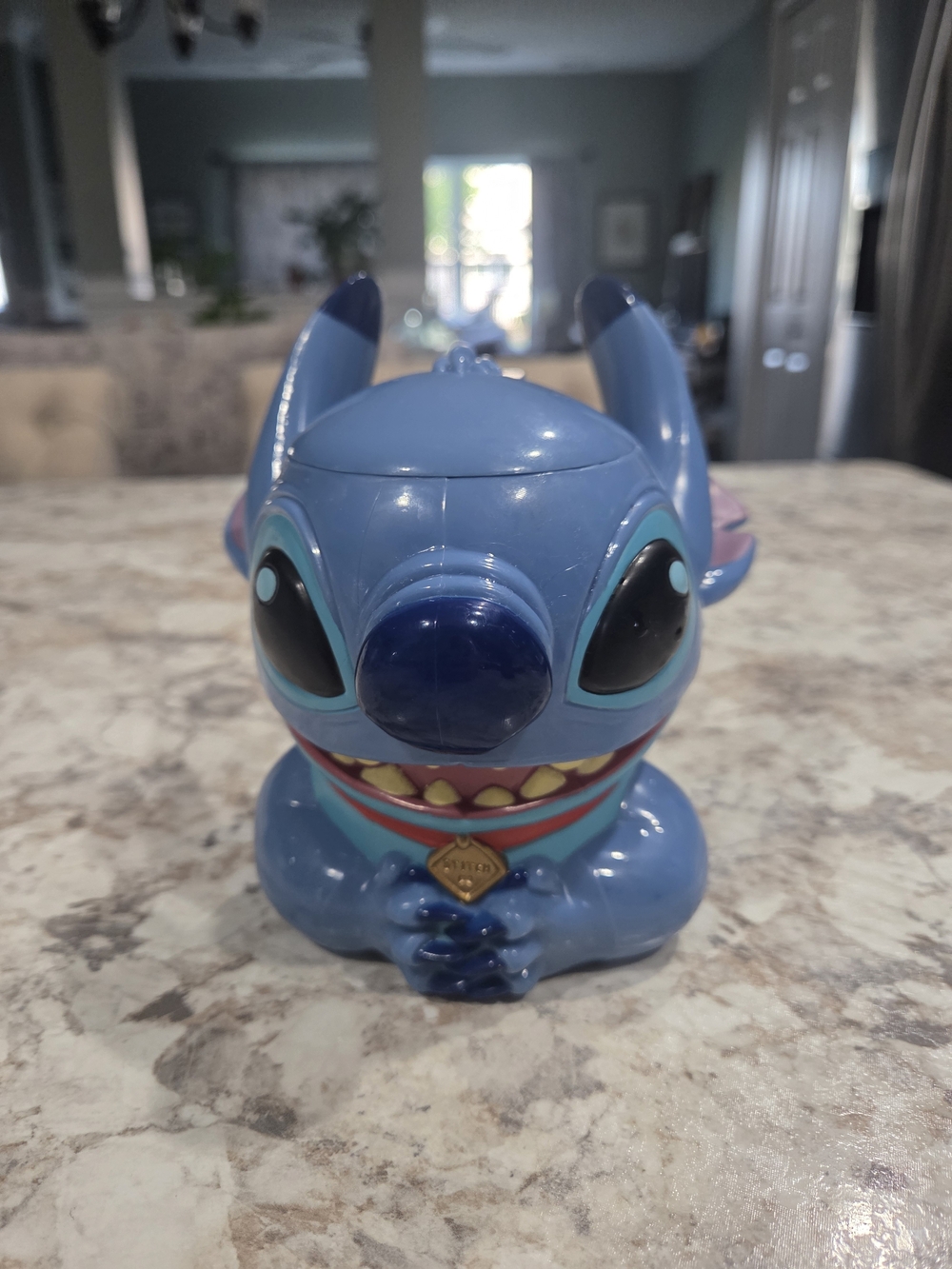 Disney On Ice Lilo Stitch Flip Top Mug Souvenir Lilo Alien Collectible Cup